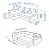 L Shape Sofa Cum Bed with Storage