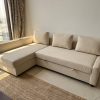 L Shape Sofa Cum Bed with Storage