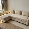L Shape Sofa Cum Bed with Storage