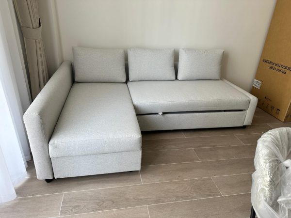L Shape Sofa Cum Bed with Storage