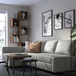 L Shape Sofa Cum Bed with Storage