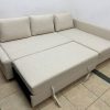 L Shape Sofa Cum Bed with Storage