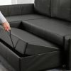 L Shape Sofa Cum Bed with Storage