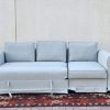 3 Seater L-Shape Sofa Combed with Lounge Chaise Modular - Convertible L Side both Side (11)