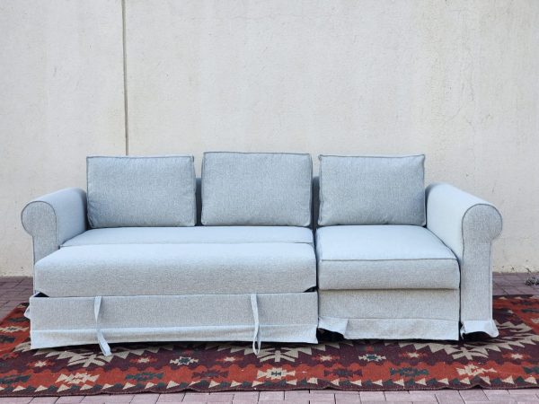 3 Seater L-Shape Sofa Combed with Lounge Chaise Modular - Convertible L Side both Side (11)