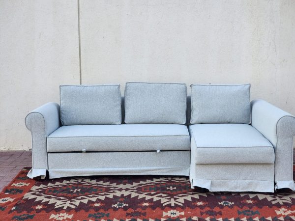 3 Seater L-Shape Sofa Combed with Lounge Chaise Modular - Convertible L Side both Side (3)