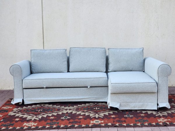 3 Seater L-Shape Sofa Combed with Lounge Chaise Modular - Convertible L Side both Side (4)