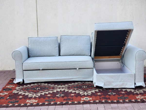 3 Seater L-Shape Sofa Combed with Lounge Chaise Modular - Convertible L Side both Side (6)