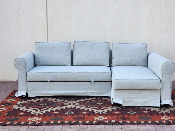 3 Seater L-Shape Sofa Combed with Lounge Chaise Modular - Convertible L Side both Side (7)