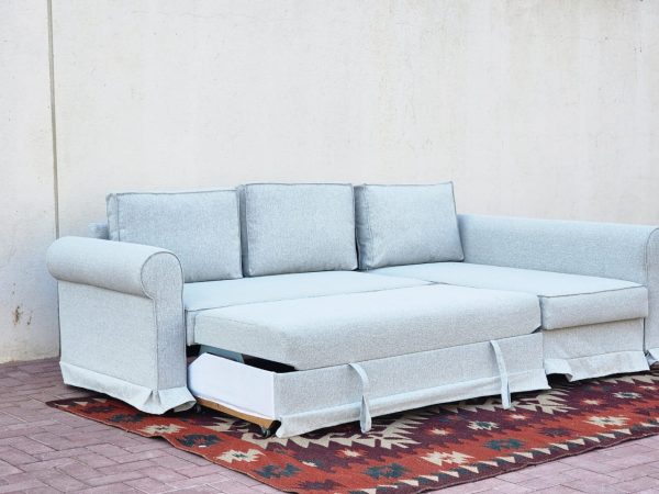 3 Seater L-Shape Sofa Combed with Lounge Chaise Modular - Convertible L Side both Side (9)