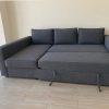 Three seater L shape sofa with storage